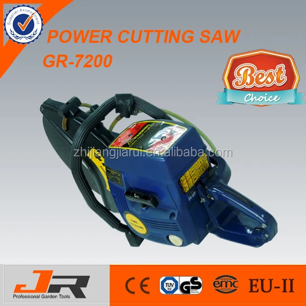 Professional 72cc 3.4kw power tool cutting machine/cut-off machine