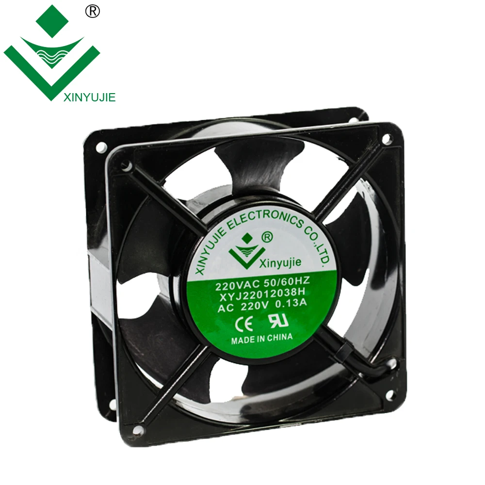 120*120*38MM Axial AC 120MM Fan 120V 220V  Low Noise Cooling High CFM AC Industrial Large Fan
