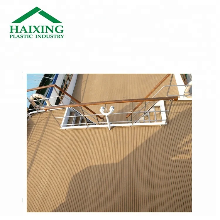 synthetic teak Boat Rubber Floor Deck