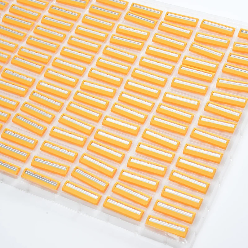 2 blade shaving razor head made by professional razor blade factory