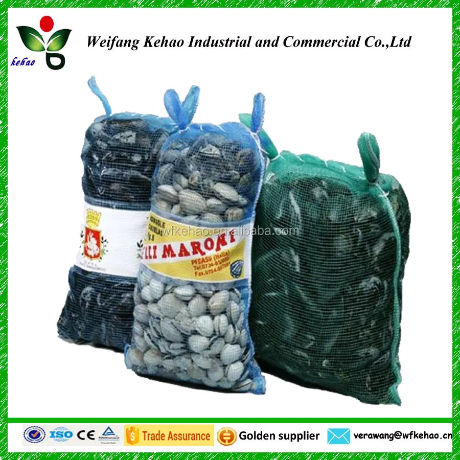 High Quality PP Leno MESH BAG Red Yellow Green Violet Potato Packing