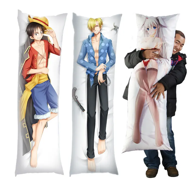 home garden anime stockings custom printed pillowcases one piece Luffy Zoro body pillow cover