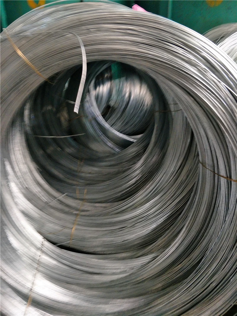 Factory price electro hot dipped galvanized steel iron wire