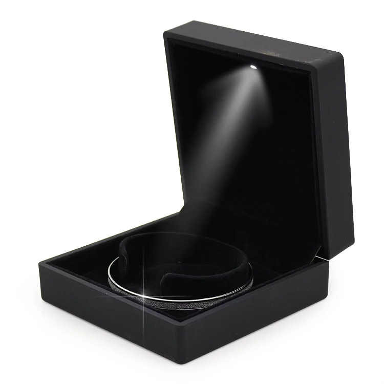 
Popular Ring Pendant Necklace Led Light Jewelry Box jewelry packaging box 