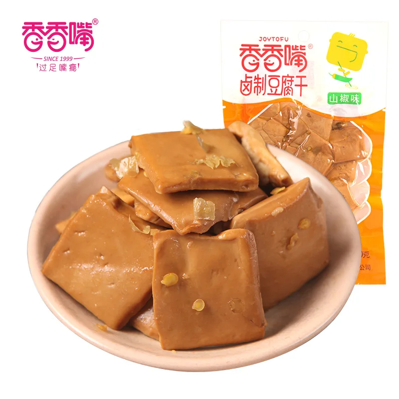 Xiangxiangzui Дуган здоровые закуски Чилли закуски сушеные Бин творог 100 г маринованные сушеные тофу закуски