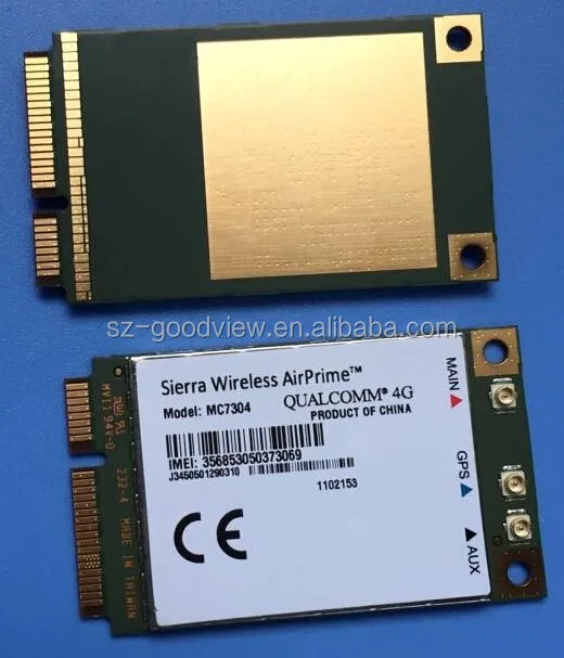 Sierra Wireless MC7304 2 Г 3 Г 4 Г LTE/HSPA + модуль GPS 100 Мбит МИНИ PCIE карты
