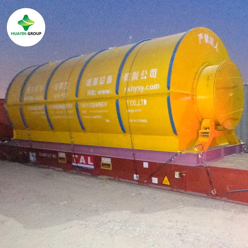 Пиролизная установка для переработки пластиковых отходов и резины с получением ценного топлива, запатетованная технология