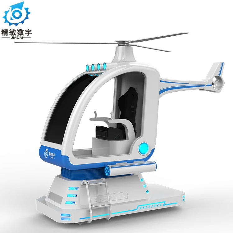 2018 новая модель 9d vr симулятор полета 9DVR военный вертолет