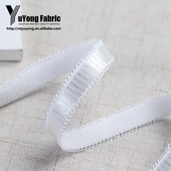 Enduring White Bra Strap Elastic With Nylon Spandex sport elastic band