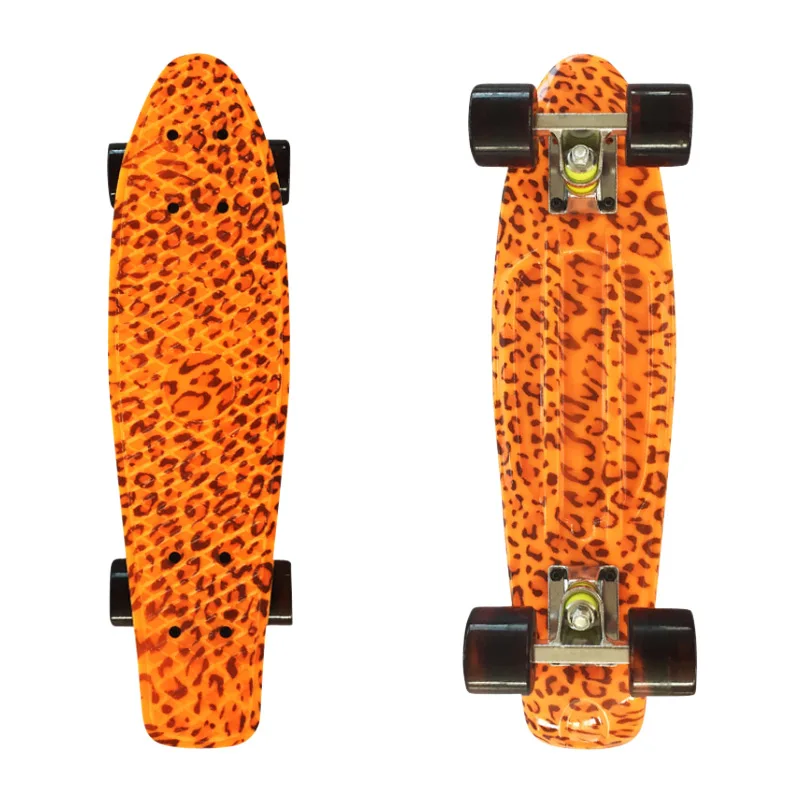 22 Inch Mini Plastic Skateboard Cruiser Skate Board For kids