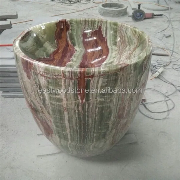 
White marble stone of wash basin 