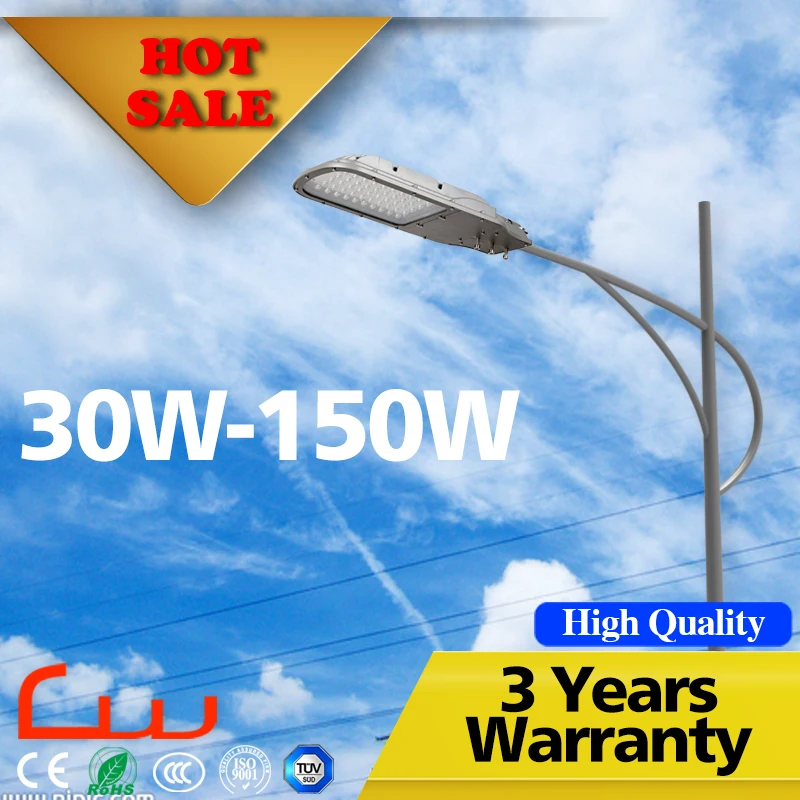 Прочный поставщиков 70 Вт СВЕТОДИОДНЫЙ уличный свет светильников с 8 м сообщение