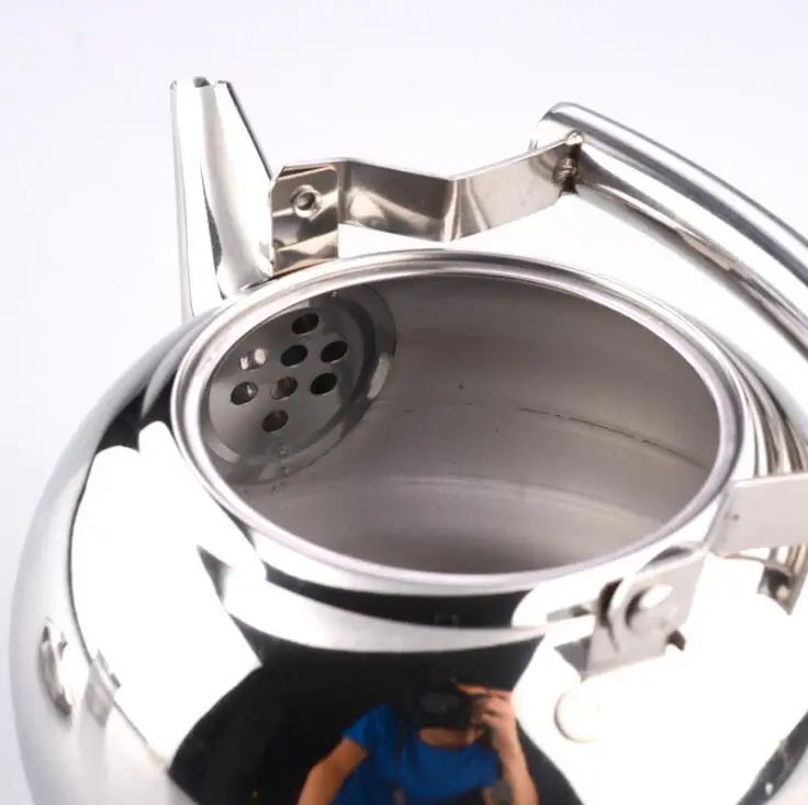 Factory price 1L and 1.5L Stainless Steel Water Tea Coffee Pot with Infuser Strainer Teapot