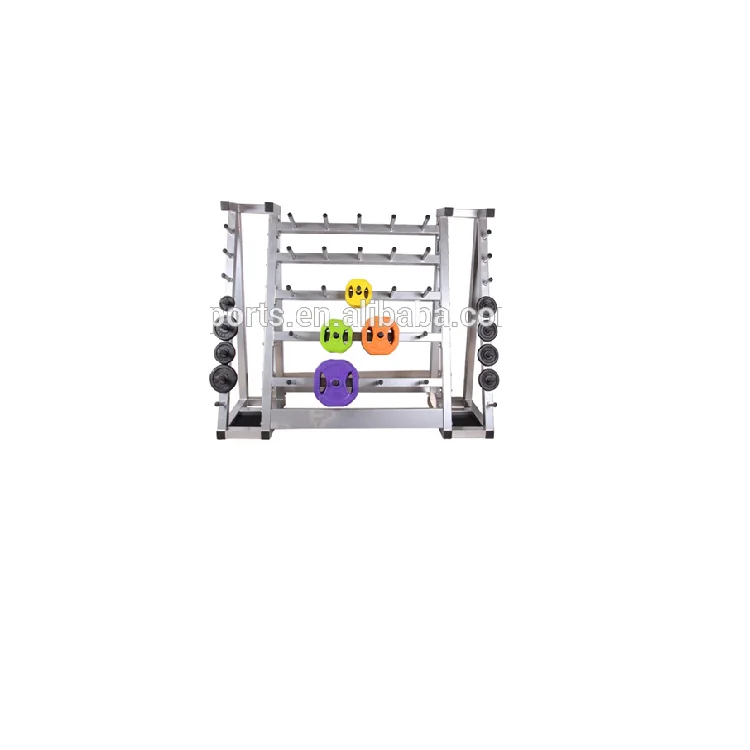 Dumbbell holder training equipment Fixed barbell rack