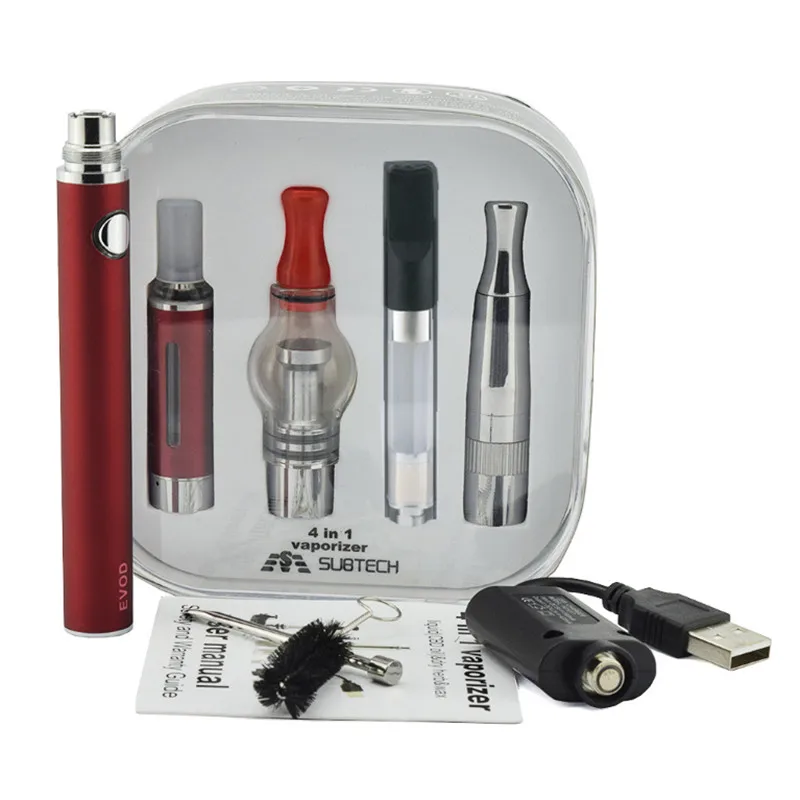 
4 in 1 vaporizer mini dry herb vape pen starter kit 