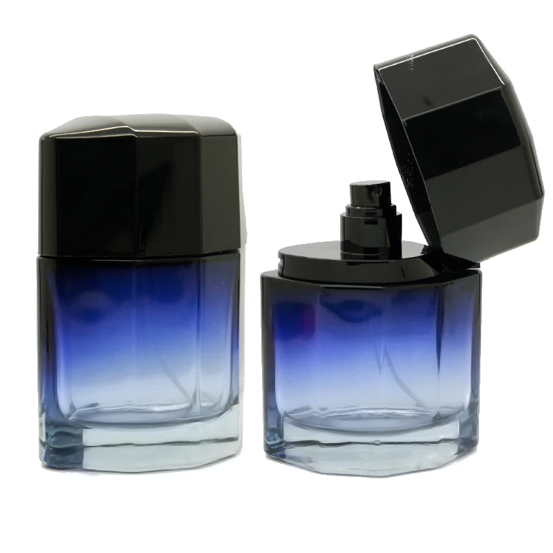 Good quality 50 ml crystal perfume glass bottle by professional manufacturer