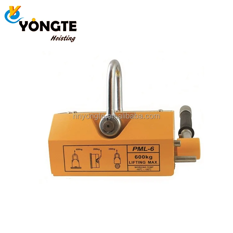 Steel Plate Permanent 2000kg Magnetic Lifter