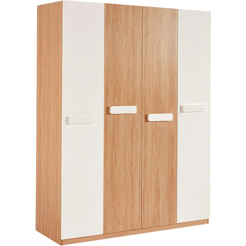 Wood almirah bedroom clothes cupboard design