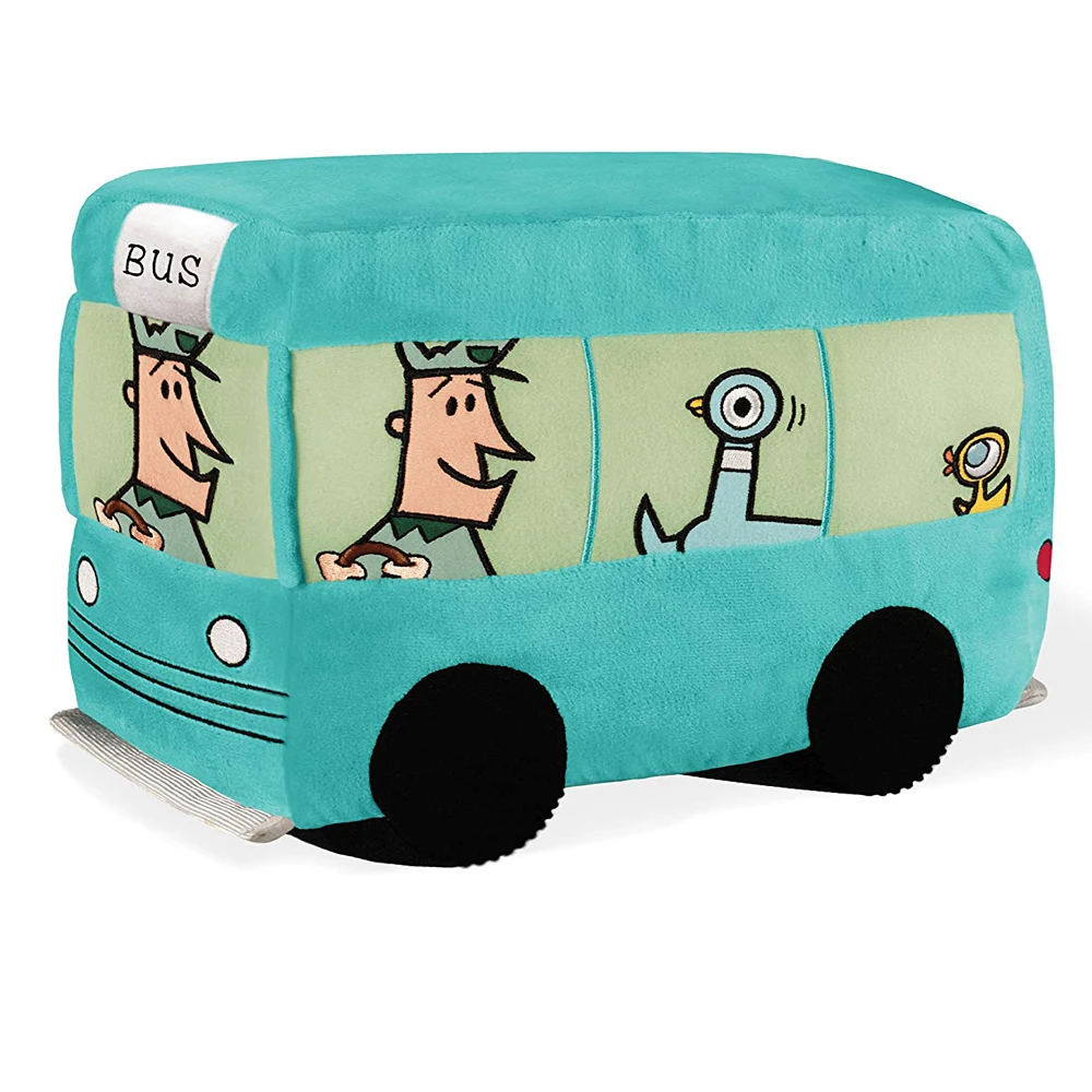 Custom soft stuffed london bus toy plush toy bus