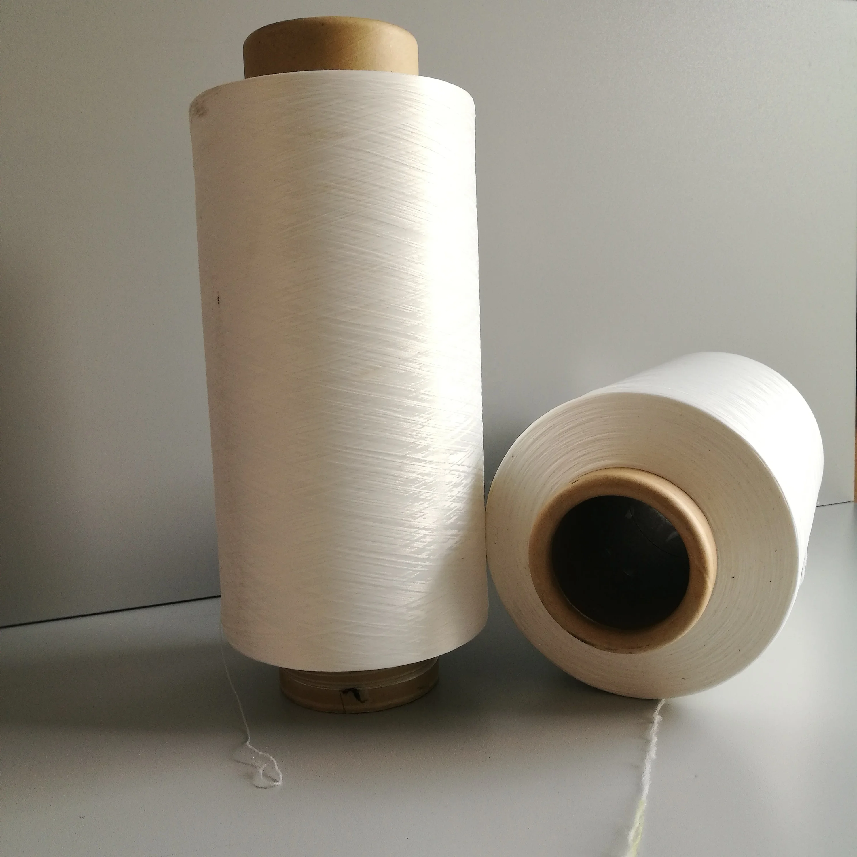 HIGH Tensile ATY RAW WHITE semi dull PA66 PA6 nylon air textured yarn 1500D for AIR BAG