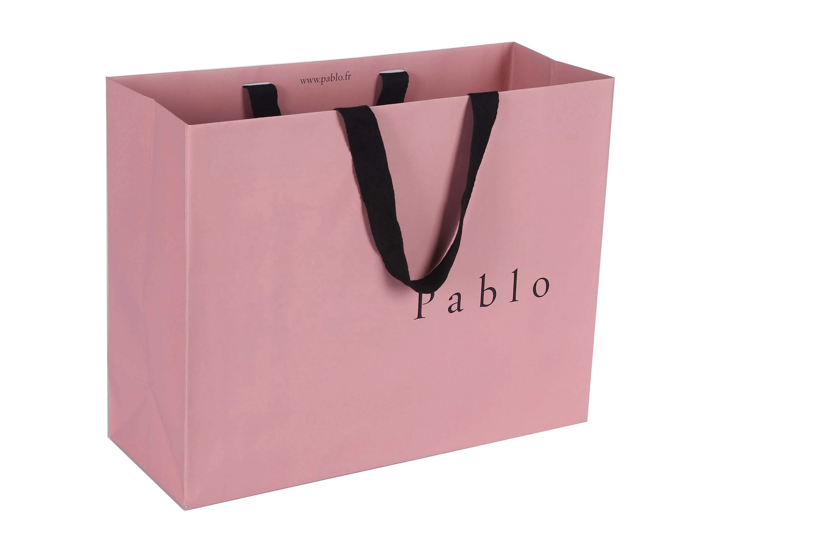 Custom Print Shopping Paper Bags With Your Own Logo