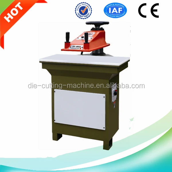hydraulic manual swing arm leather die cutting machine leather cutting press (manufacturer)