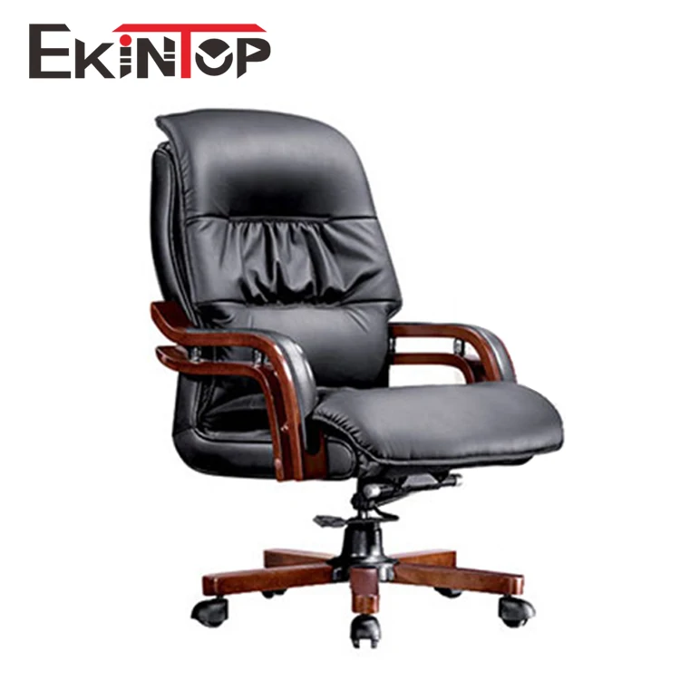Ekintop superior luxury wooden legs heated boss massage executive armrests deck chair for rest