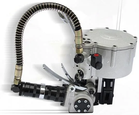 KZ-32/19 Pneumatic Steel Strip Packing Machine, 32mm metal strapping machine
