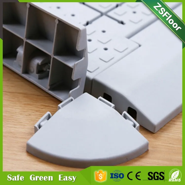 Plastic sports floor cover for tents and party, grass protection mat outdoor