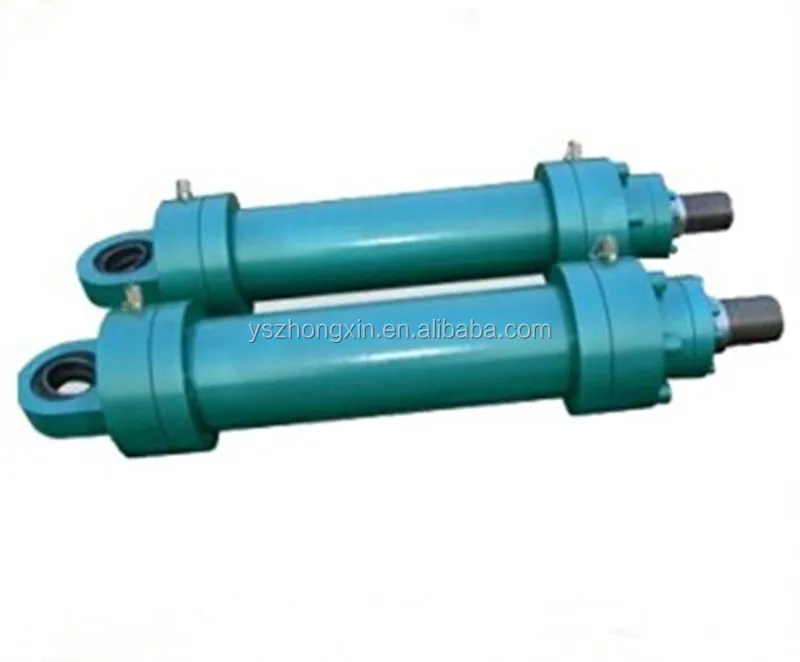 Tek Etkili Mini Hidrolik Piston Teleskopik Hidrolik Silindir