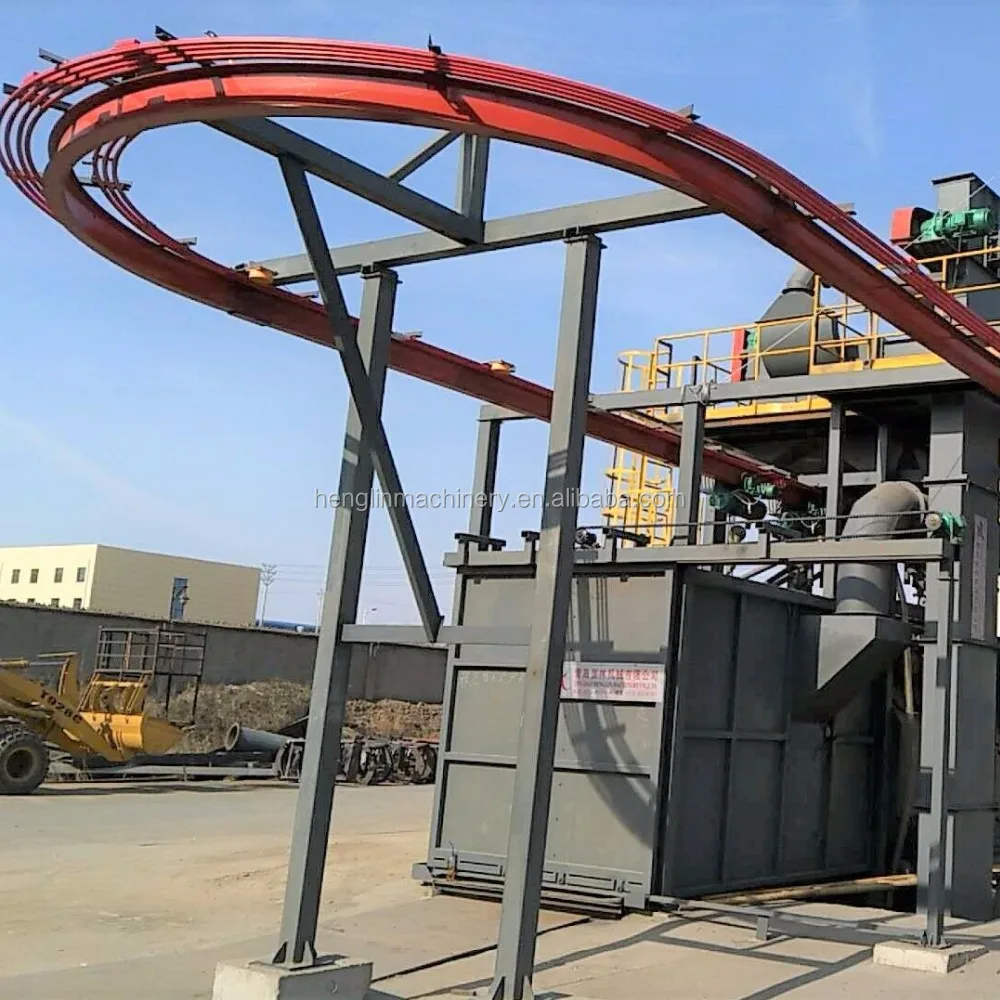 Q3710 shot blasting machine