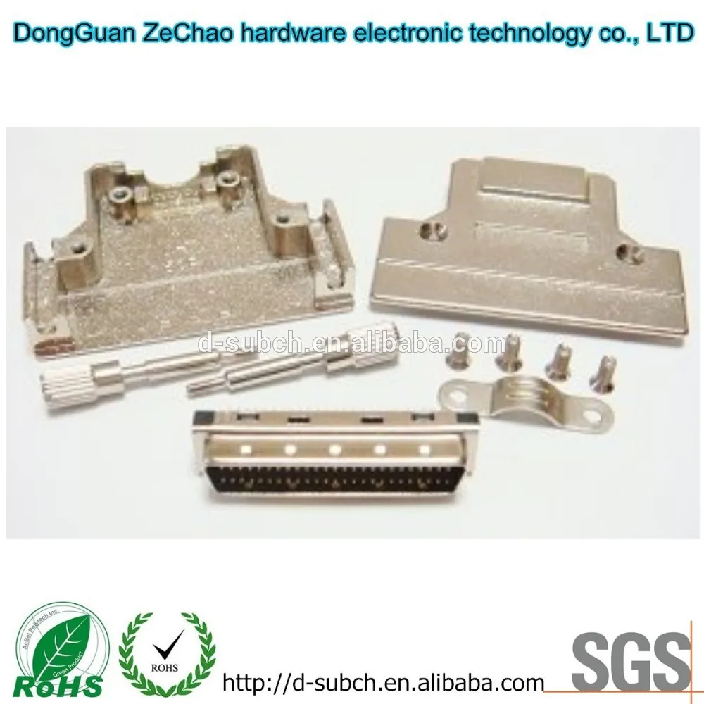 Scsi высокое качество 50 контакт. мужской разъем, половина шаг разъем