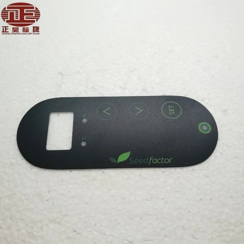 
Strong 3M adhesive panel button label printing keypad stickers labels 