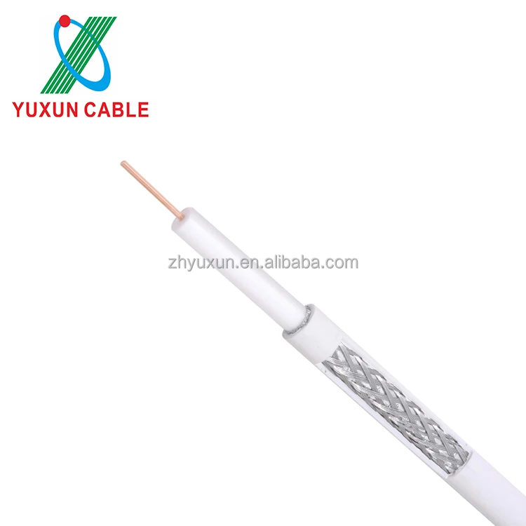 Yuxun Спутниковое/антенны/TV/камеры коаксиальный кабель RG6u коаксиальный кабель