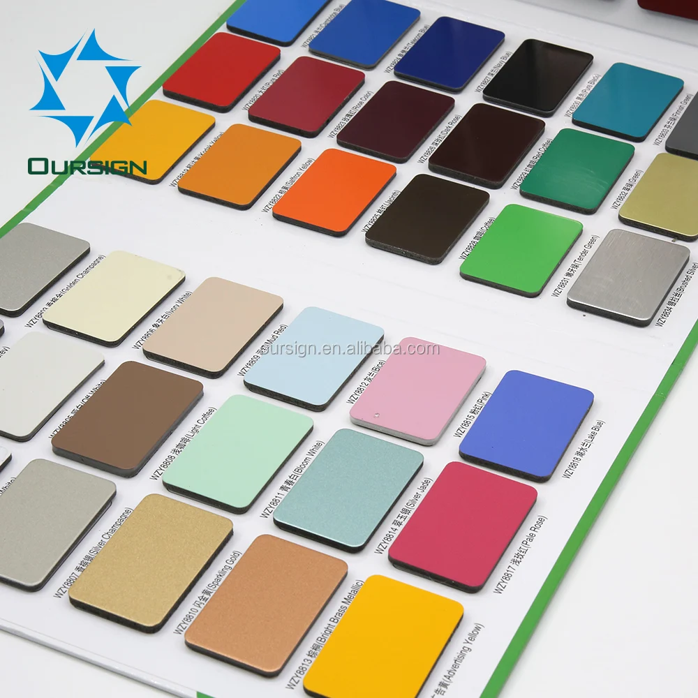  ПЭ или ПВДФ с покрытием ACP/ACM лист/ACP алюминиевая композитная панель