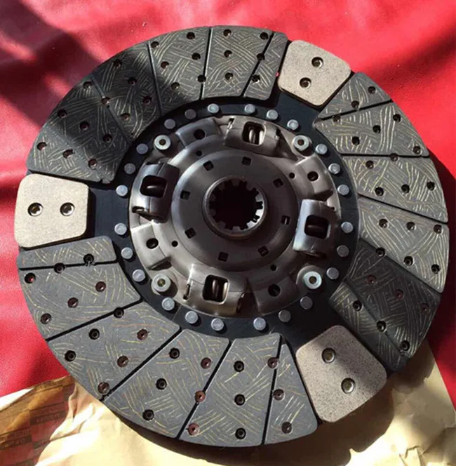 High quality truck bronze seco clutch disc with OEM VG114160020