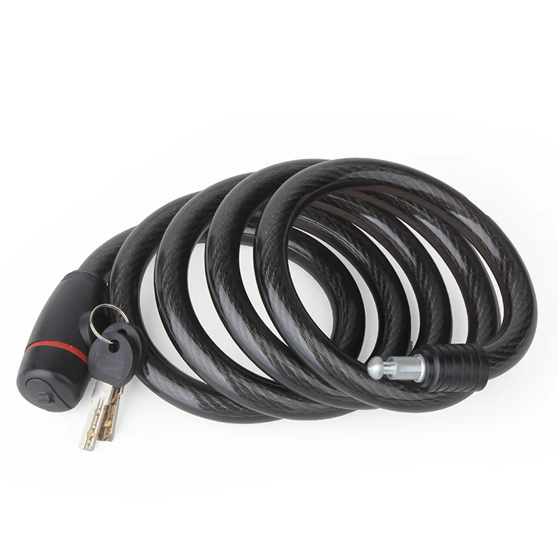 87120 ZOLi Bicycle Key Lock Wire Bike Lock Motorcycle Steel Cable Lock