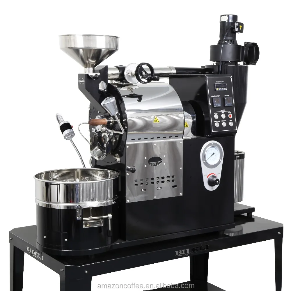 2kg gas & electric coffee bean roasting machine for sale