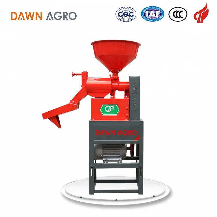 DAWN AGRO 6N40 Mini Rice Mill Milling Machine for Domestic Use