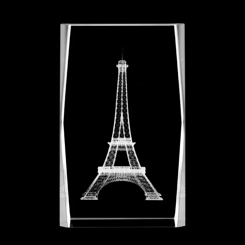 Best quality K9 glass custom logo 3d laser engraved crystal cube