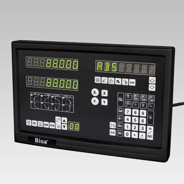 BiGa Hot Sales Metal Case BC20-2M Magnetic Scale DRO