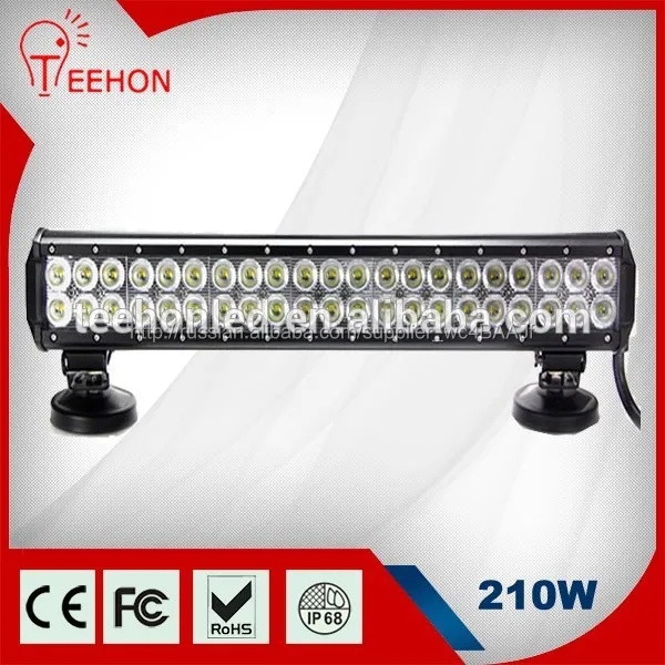 210 Вт osram высокой люмен из светодиодов внедорожный свет двухрядные полосы для offroad