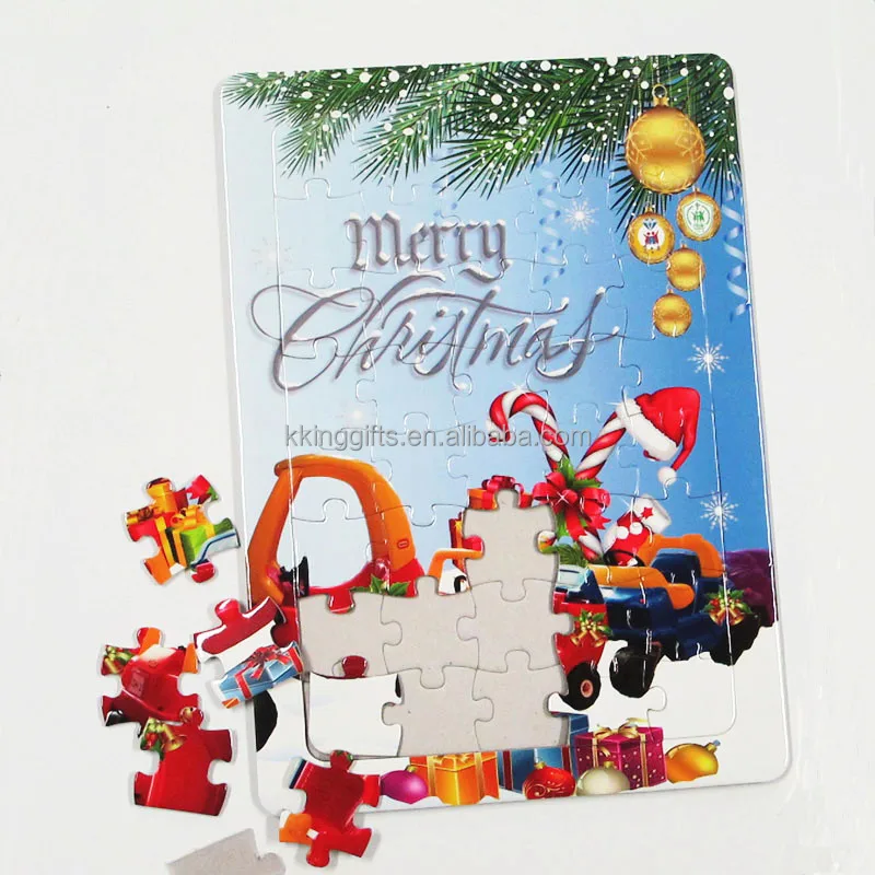 Christmas gifts for kids laminate jigsaw custom puzzle board