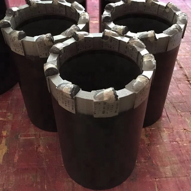 T6 series PDC core drilling bits for triple tube core barrel