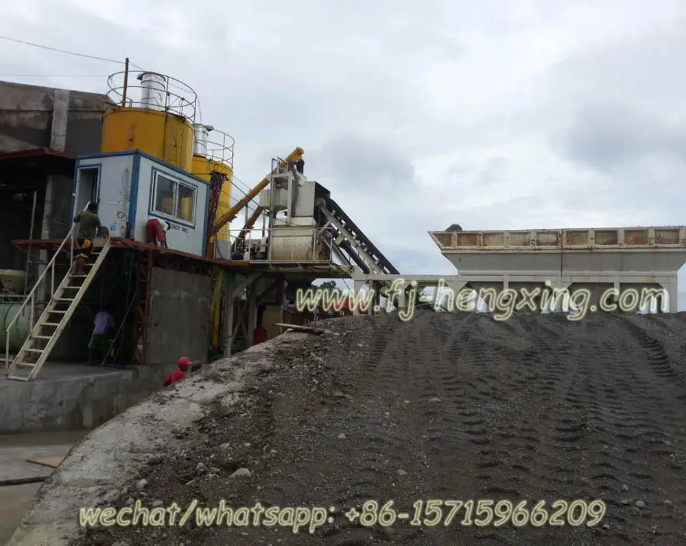 35m3 concrete batching plant YHZS series mobile concrete batching plant with higher stability for road works