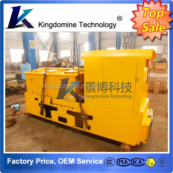 5 Ton mining battery locomotive, flameproof underground mining locomotive