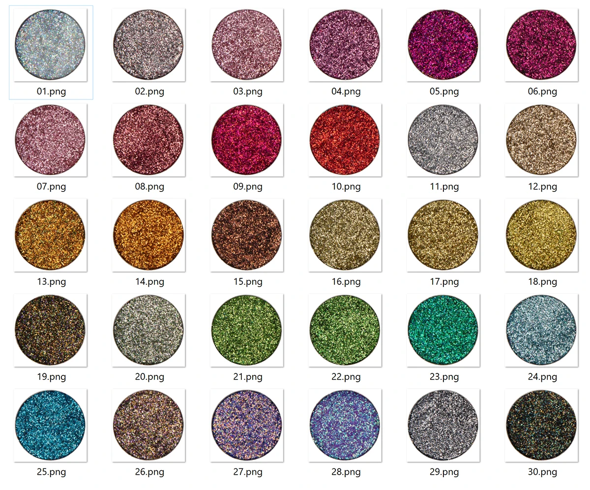 Private label 209 colors waterproof matte, metallic and shimmer single eyeshadow pan