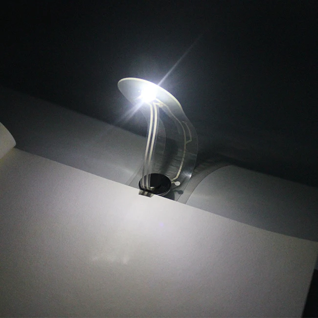 2022 New Promotional Gift Thinnest Flexible Mini Led Light Bookmark Light