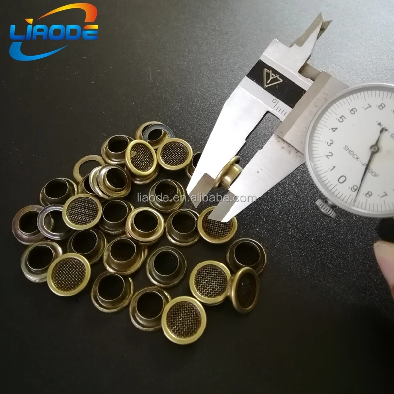 
Army Baseball Cap Metal mesh eyelet button 