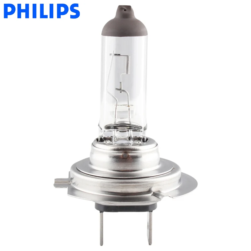 
Philips H7 12V 55W PX26d Premium Vision Standard Car Headlight Original Bulbs Halogen Lamps ECE Approve 12972PR C1, 1X 
